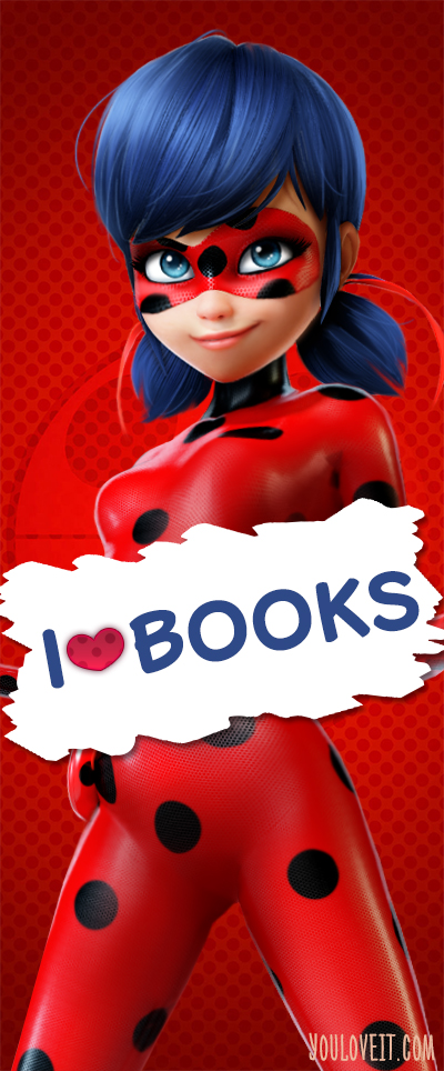 Miraculous LadyBug bookmark