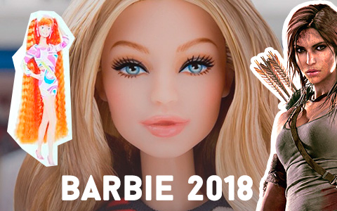 Big Barbie dolls news 2018: Barbie Gigi Hadid, Totally Hair Readhead, Lara Croft  and more