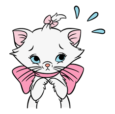 Mary cat emotions - Disney Cute