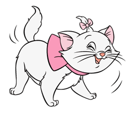 Mary cat emotions - Disney Cute