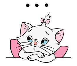 Mary cat emotions - Disney Cute