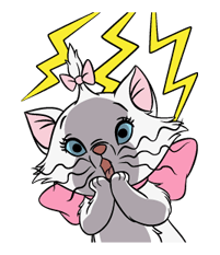 Mary cat emotions - Disney Cute