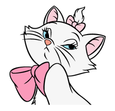 Mary cat emotions - Disney Cute