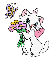 Mary cat emotions - Disney Cute