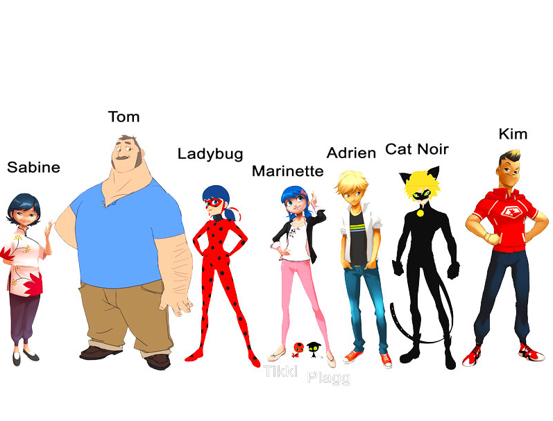 Miraculous Ladybug characters