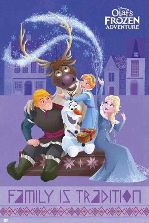 Olaf's Frozen Adventure Famili is tradition