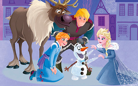 Disney Frozen: New official pictures for 2017-2018, including some Olaf's Frozen Adventure images