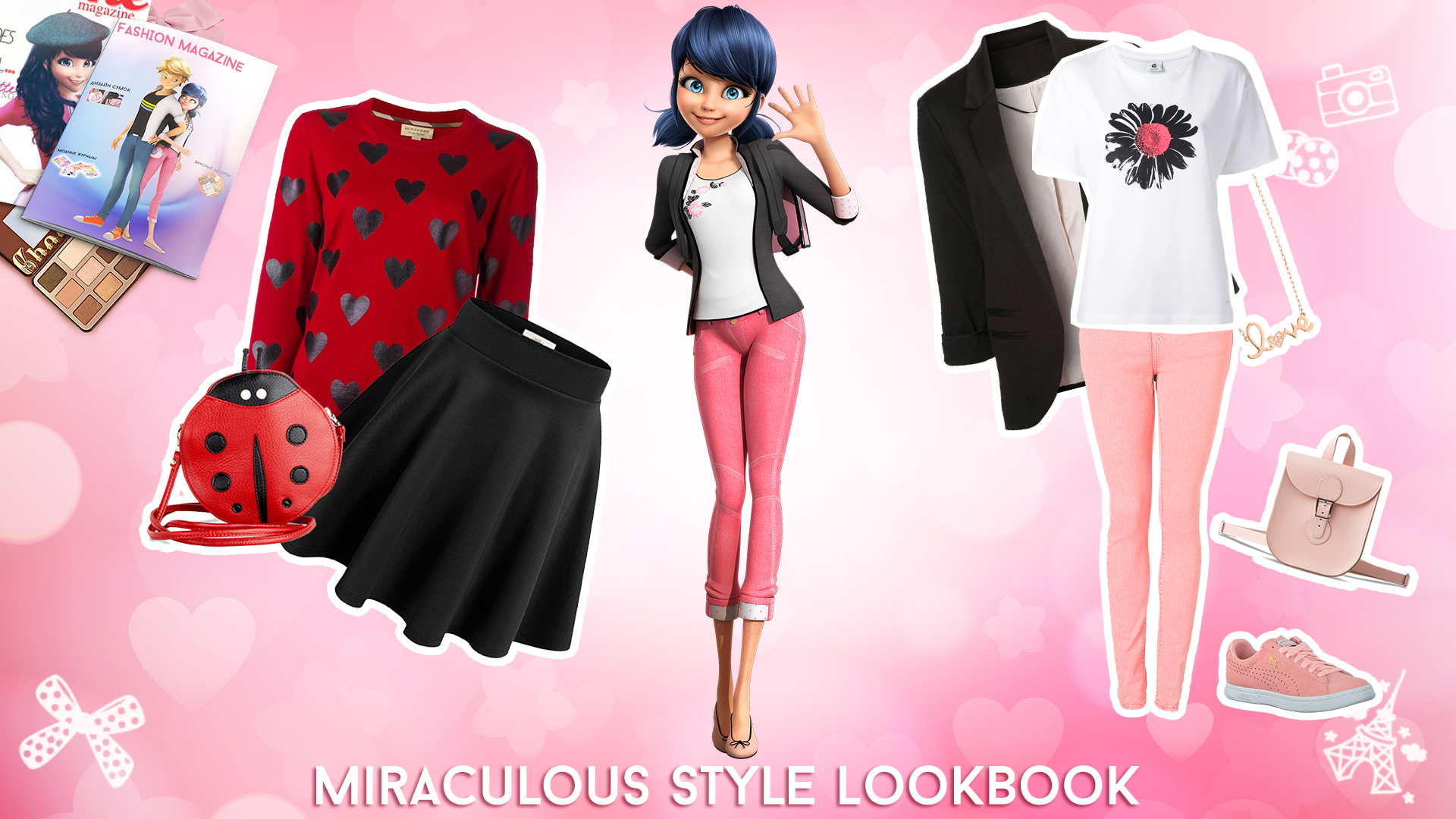 Miraculous Ladybug outfits - How to dress up like Miraculous Ladybug and  Marinette 