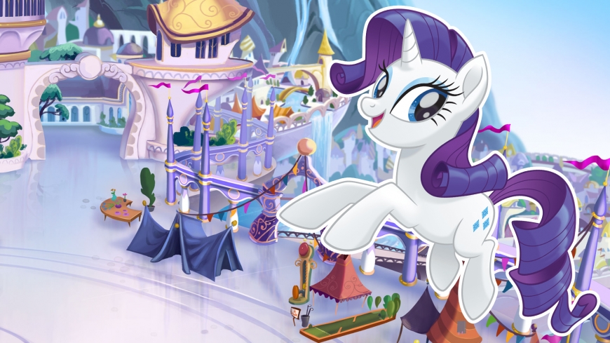 My Little Pony The Movie wallpaper Rarity