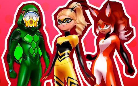 Miraculous Ladybug Season 2: 3 New Miraculous holders - Rena Rouge, Queen B, Carapace