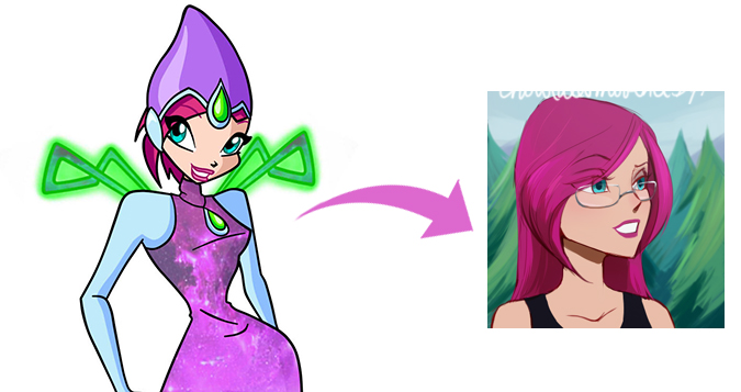 Winx Club grown-up Tecna