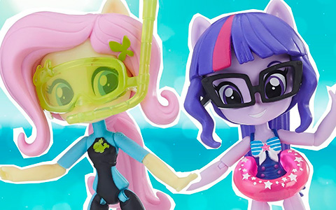 New My Little Pony Equestria Girls Minis Beach Style