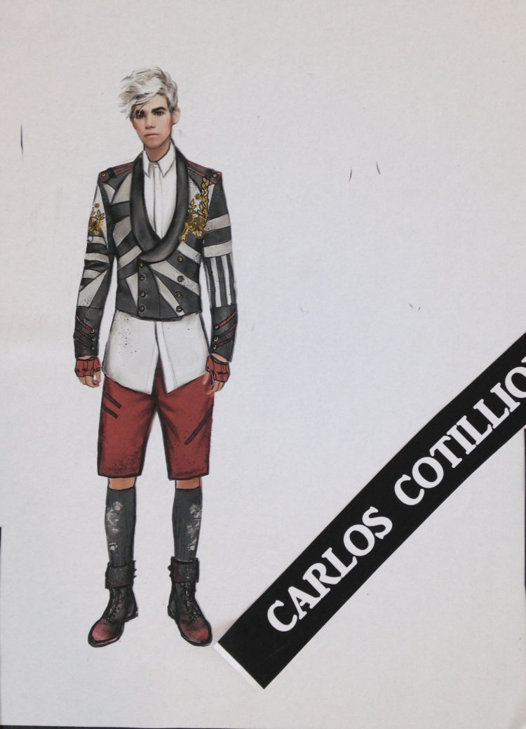 Disney Descendants 2 Carlos cotillion look design