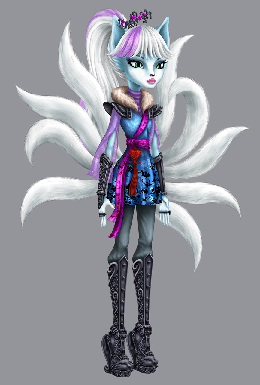 Monster High Euna nine tailed fox