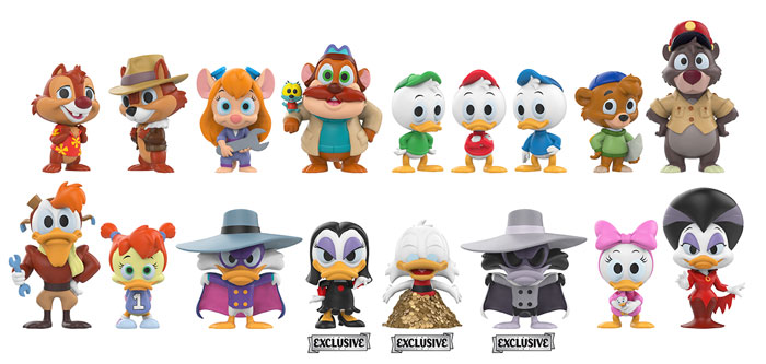 Disney Afternoon Collection Funko Mystery Minis exclusives