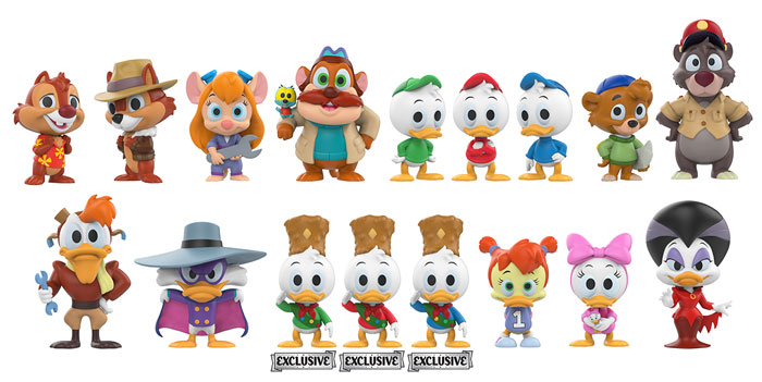 Disney Afternoon Collection Funko Mystery Minis exclusives