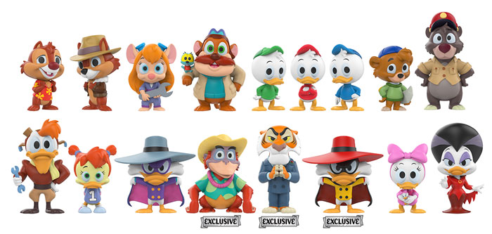 Disney Afternoon Collection Funko Mystery Minis exclusives