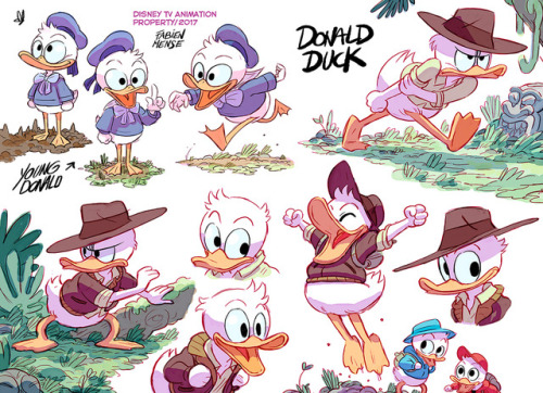 New Ducktales early designs