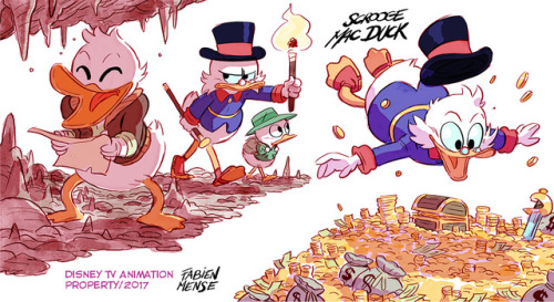 New Ducktales early designs
