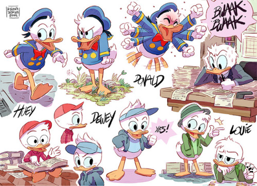 New Ducktales early designs