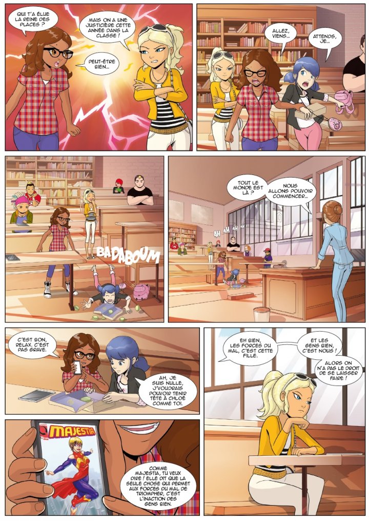 Miraculous Ladybug: Preview of the comics Les Origines 1/2 