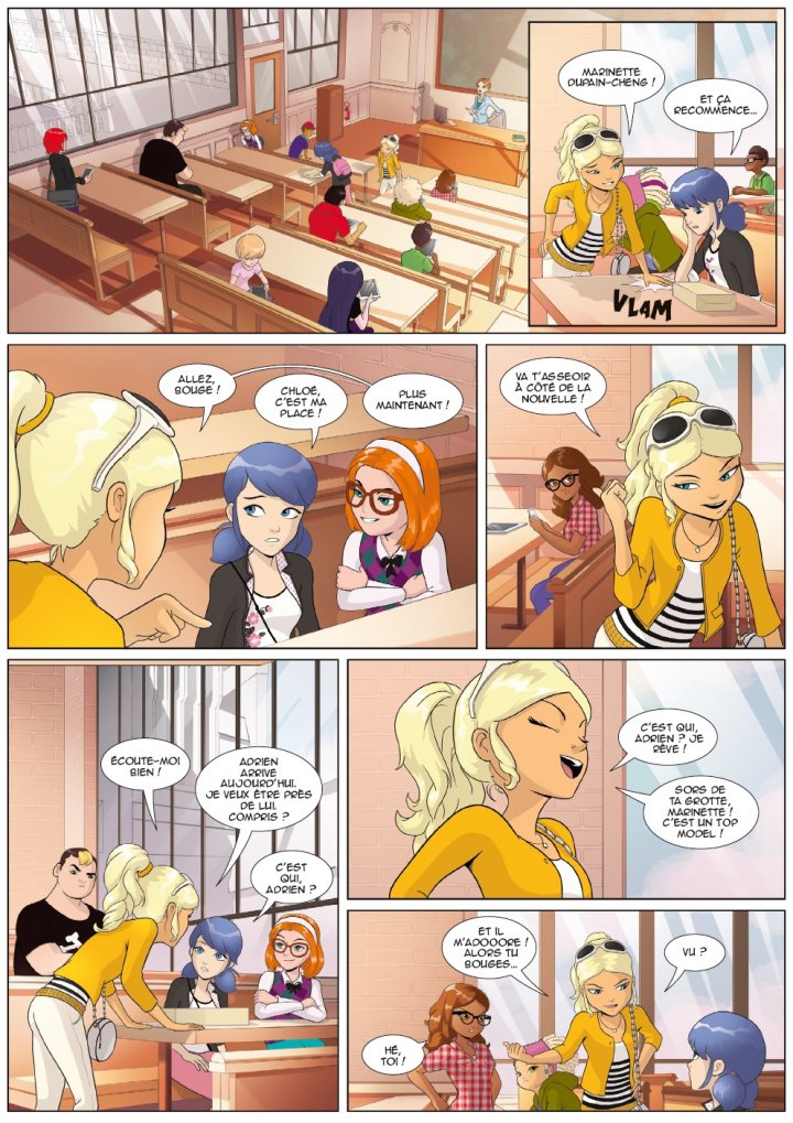 Miraculous Ladybug: Preview of the comics Les Origines 1/2 