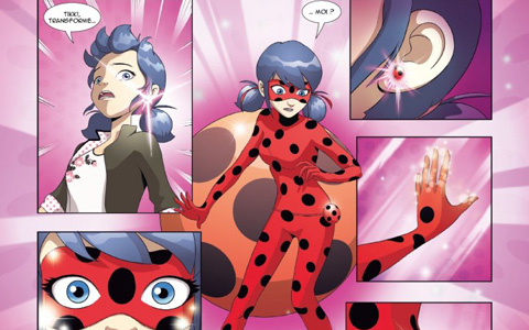 Miraculous Ladybug: Preview of the comics Les Origines 1/2