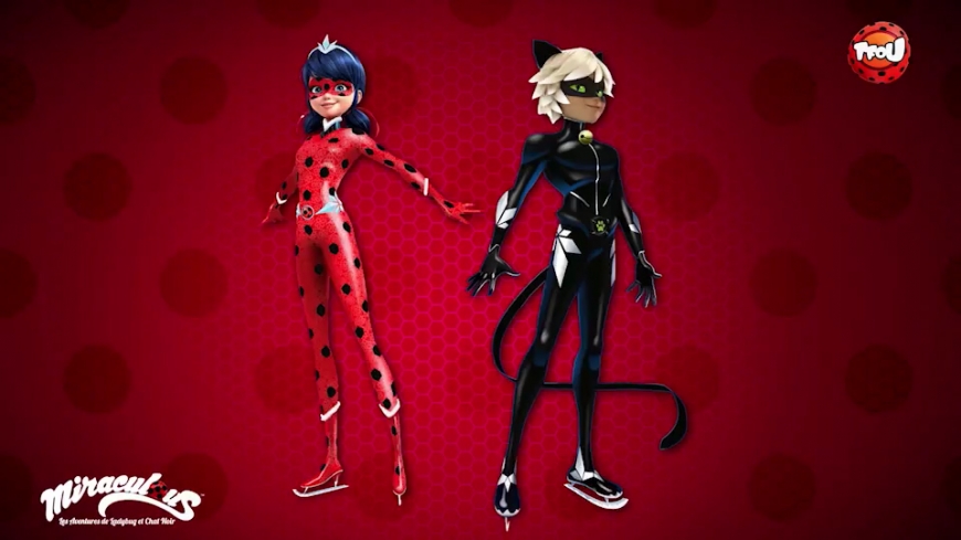 Miraculous Ladybug season 2 new icy transformation of Ladybug and Cat Noir