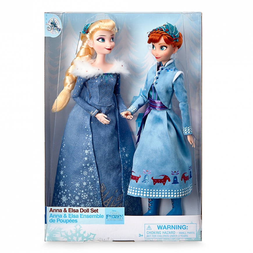 Anna and Elsa Doll Set, Olaf's Frozen Adventure