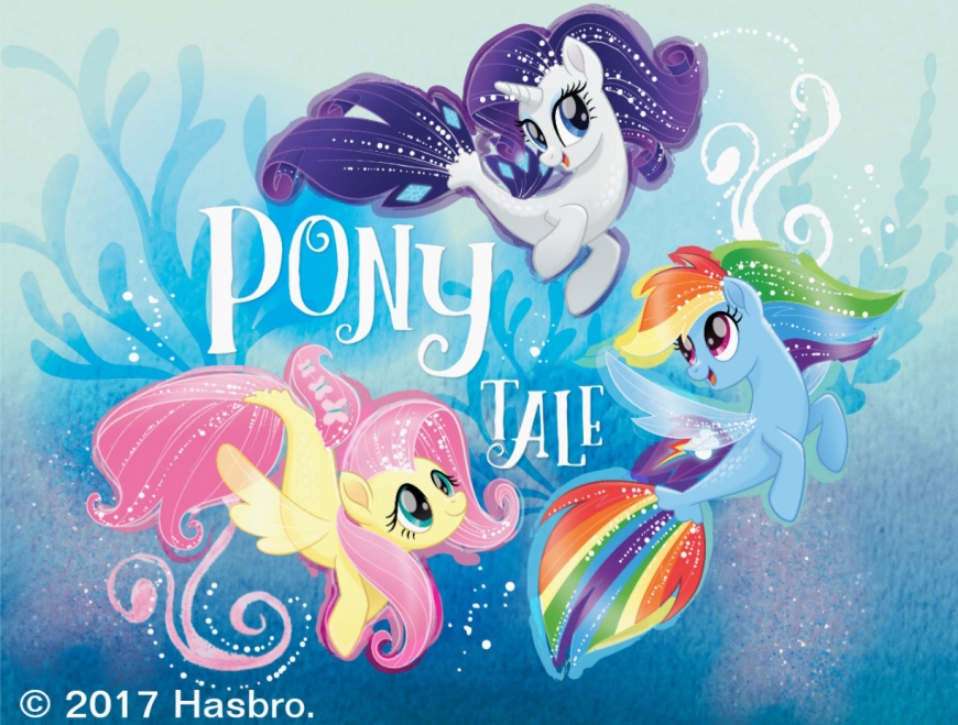 Seaponies Rarity, Fluttershy and Rainbow Dash