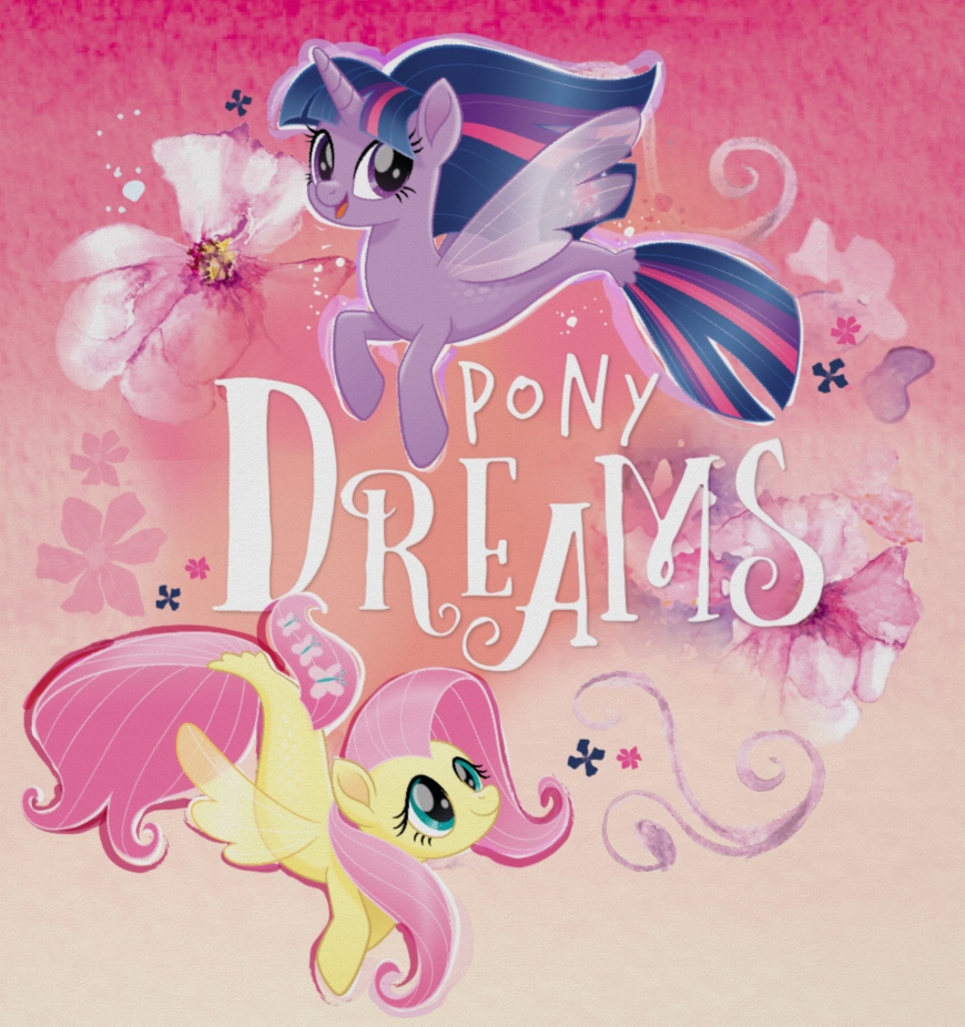New pictures of Twilight Sparkle and Fluttershy in their mermaid form - My Little Pony The Movie