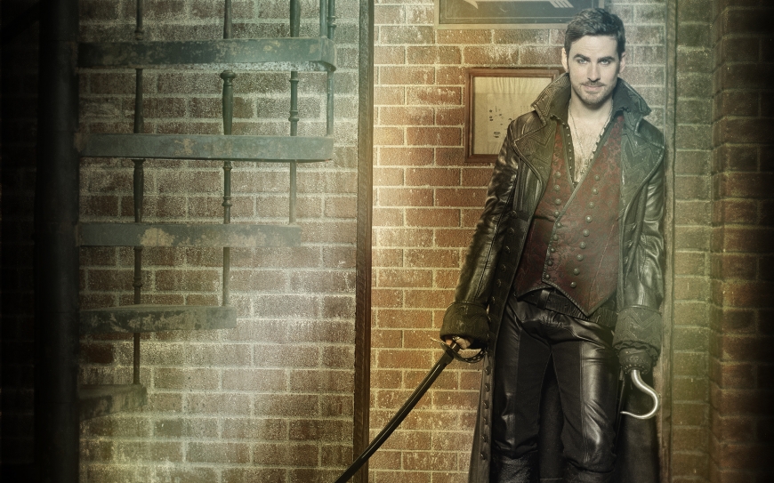 Once Upon a Time season 7 Wallpaper with Hook