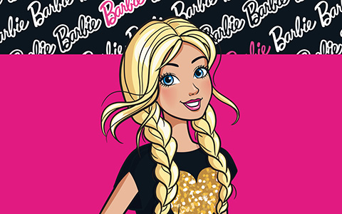 Big, Cool and new official Barbie art