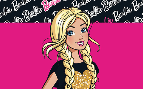 Big, Cool and new official Barbie art