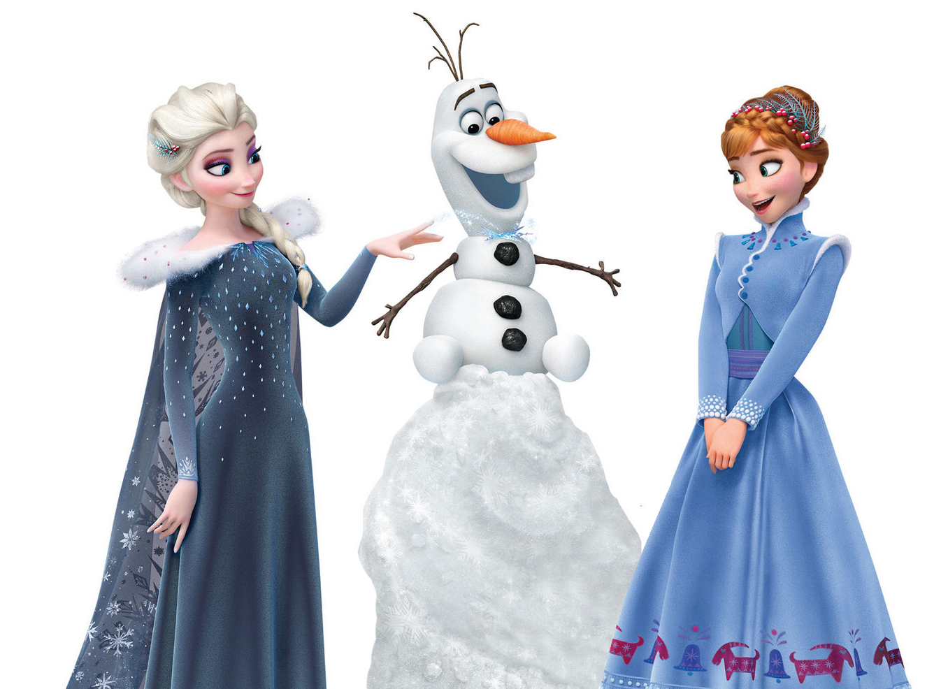 of Olaf’s Frozen Adventure main characters, Olaf’s Frozen Adventure, Olaf.....