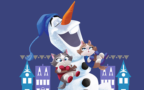 Olaf’s Frozen Adventure new wallpapers for winter Holidays