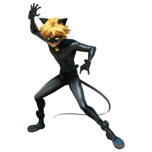 Cat Noir transparent picture