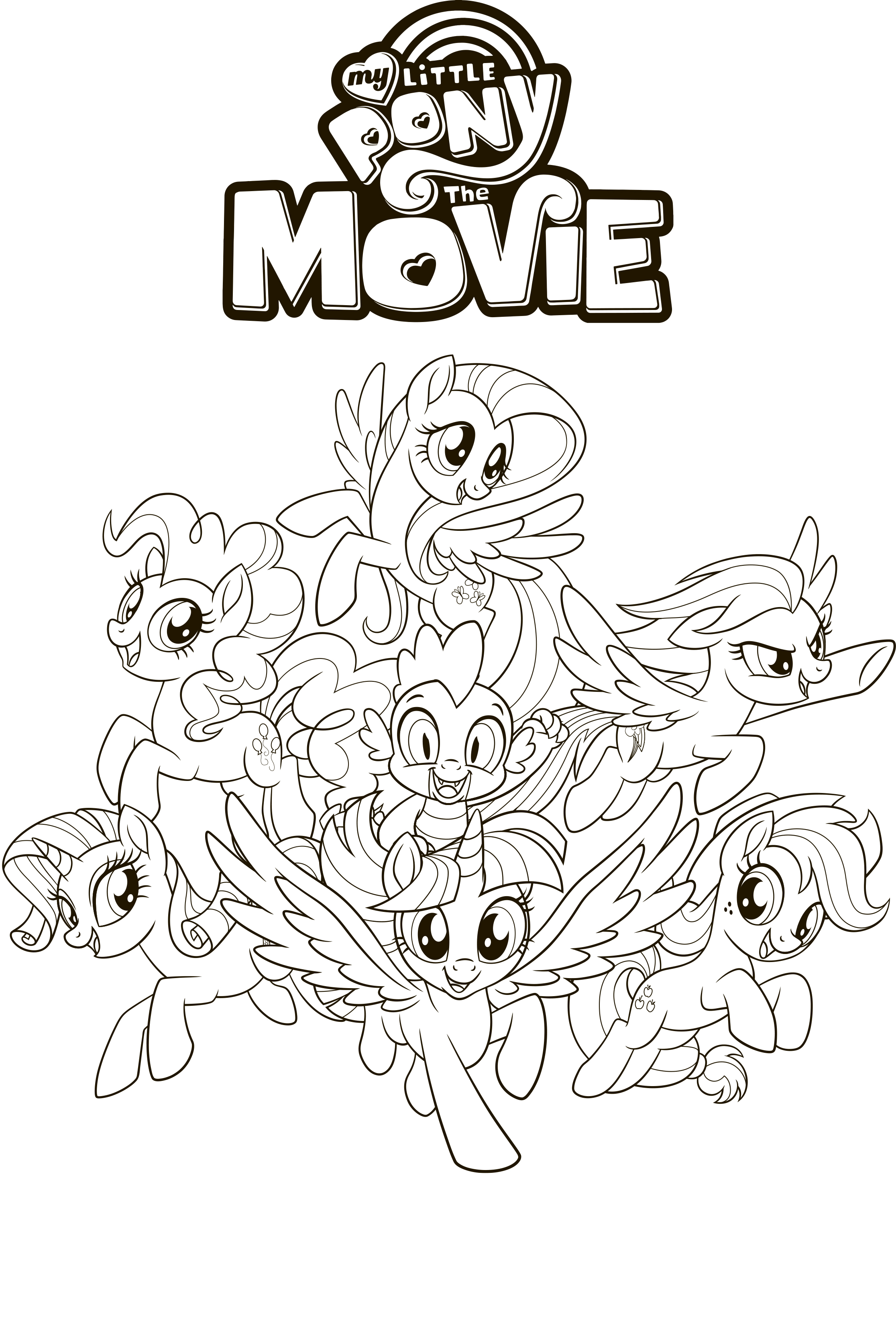 My Little Pony The Movie coloring pages   YouLoveIt.com