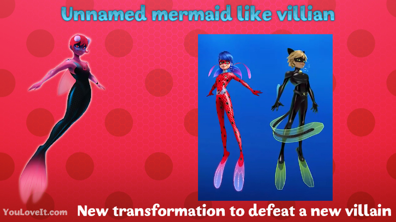 Miraculous Ladybug season 2 villains mermaid Miraculous Ladybug season 2 villains mermaid