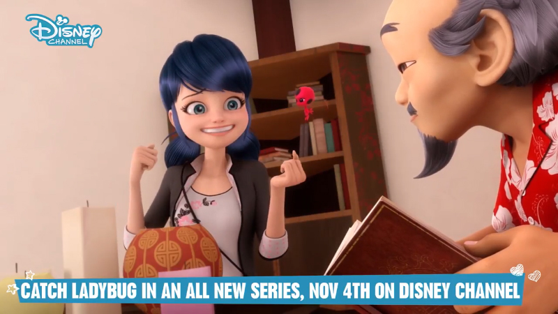 Miraculous Ladybug season 2 Marinette and Master Fu Miraculous Ladybug season 2 Marinette and Master Fu