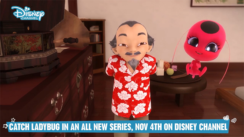 Miraculous Ladybug season 2 Marinette and Master Fu Miraculous Ladybug season 2 Marinette and Master Fu