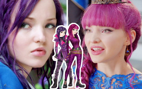 Parallels between Disney Descendants and Disney Descendants 2