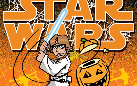 Funny Halloween Star Wars Cards