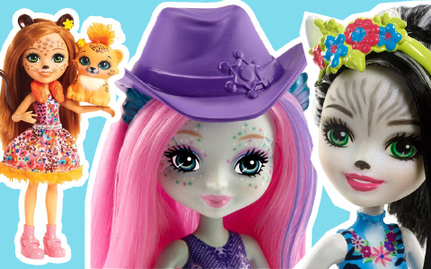 12 New Enchantimals dolls 2018