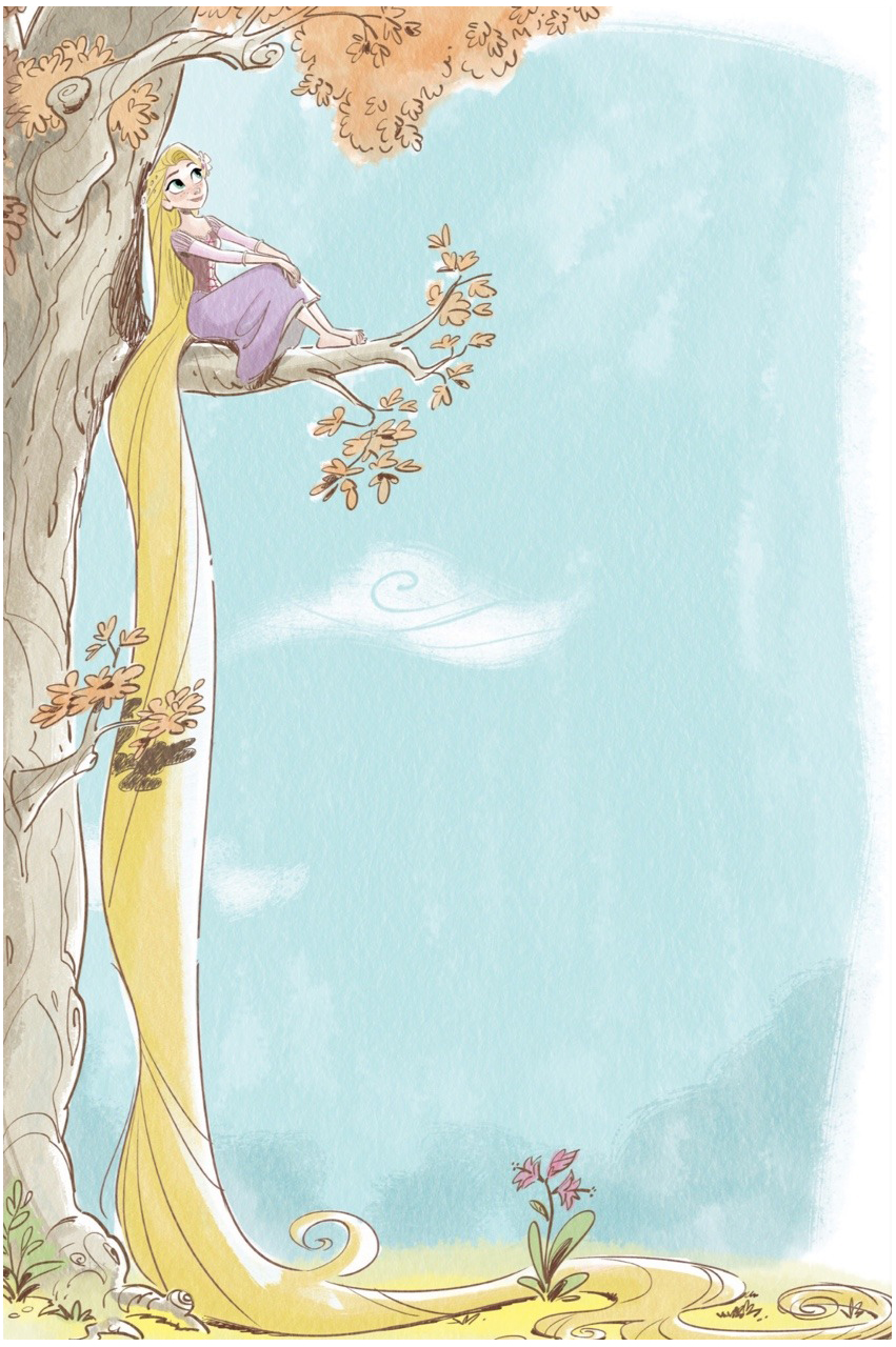 Tangled: The Series - cute illustrations