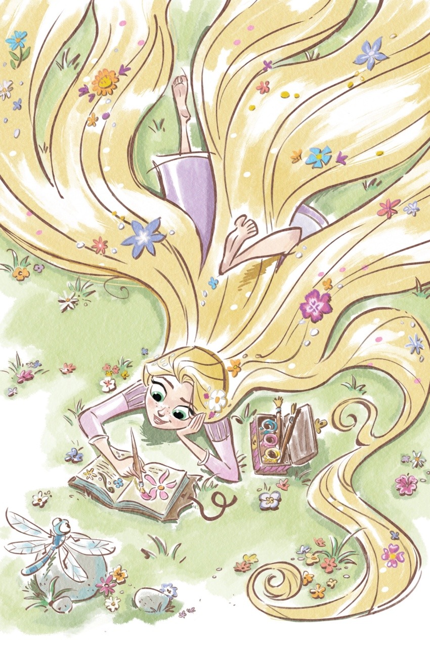 Tangled: The Series - cute illustrations