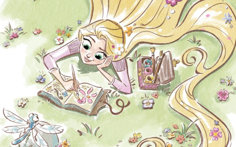 Tangled: The Series - cute illustrations