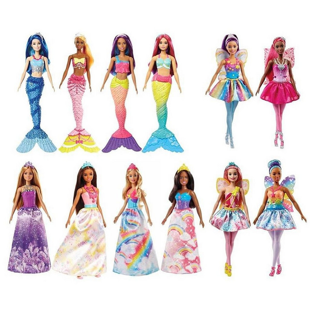 Barbie dolls 2018 curvy mermaid