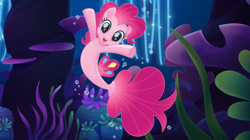 My Little Pony The Movie wallpaper mermaid Pinkie Pie