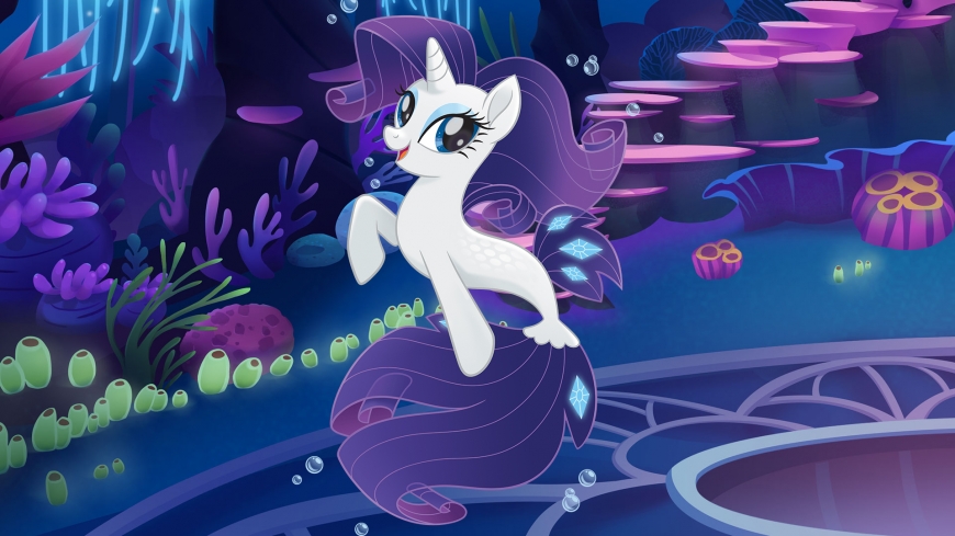 My Little Pony The Movie wallpaper mermaid Rarity